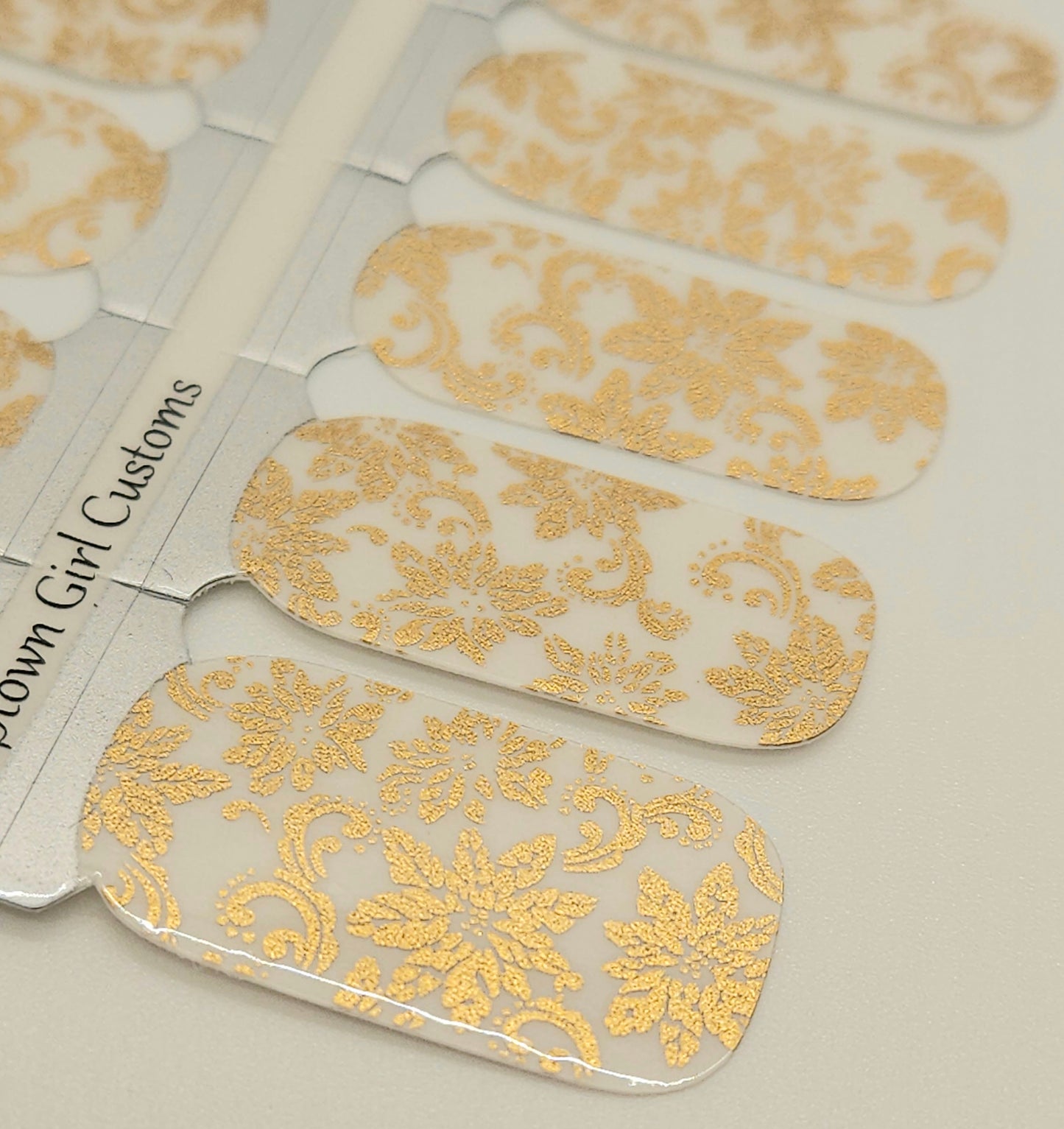 Golden Poinsettias - Overlay