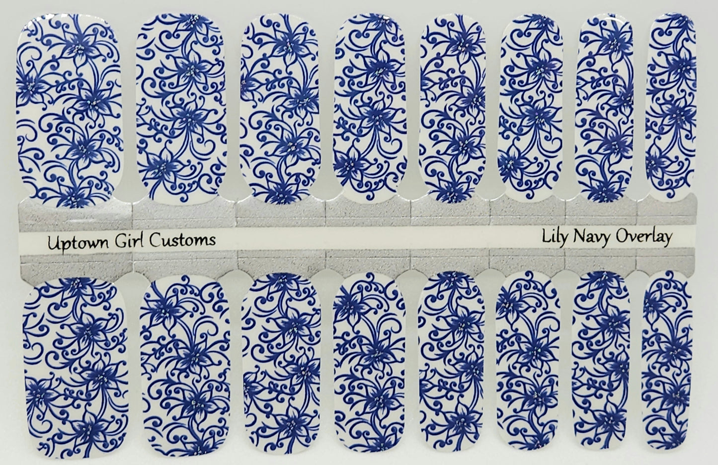 Lily Navy Overlay