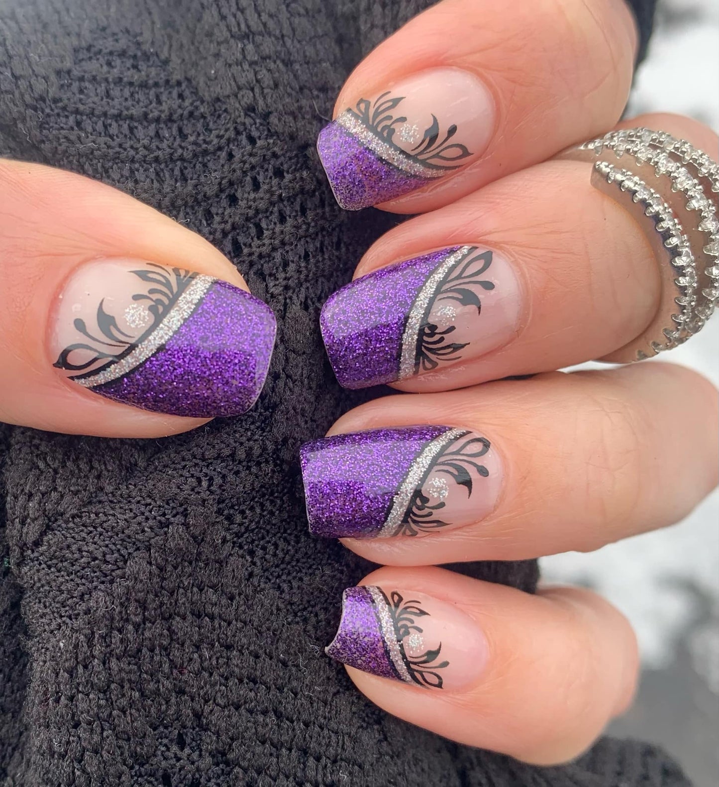 Deep Plum Elegance