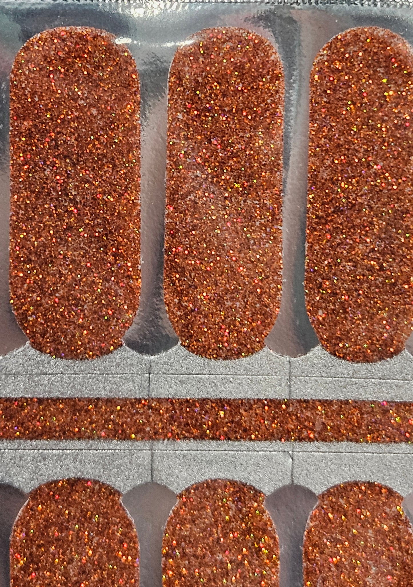 Holographic Orange Glitter