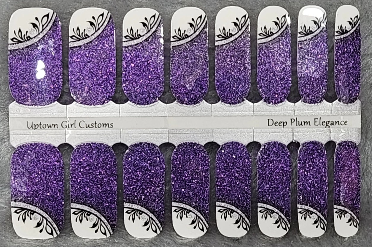 Deep Plum Elegance