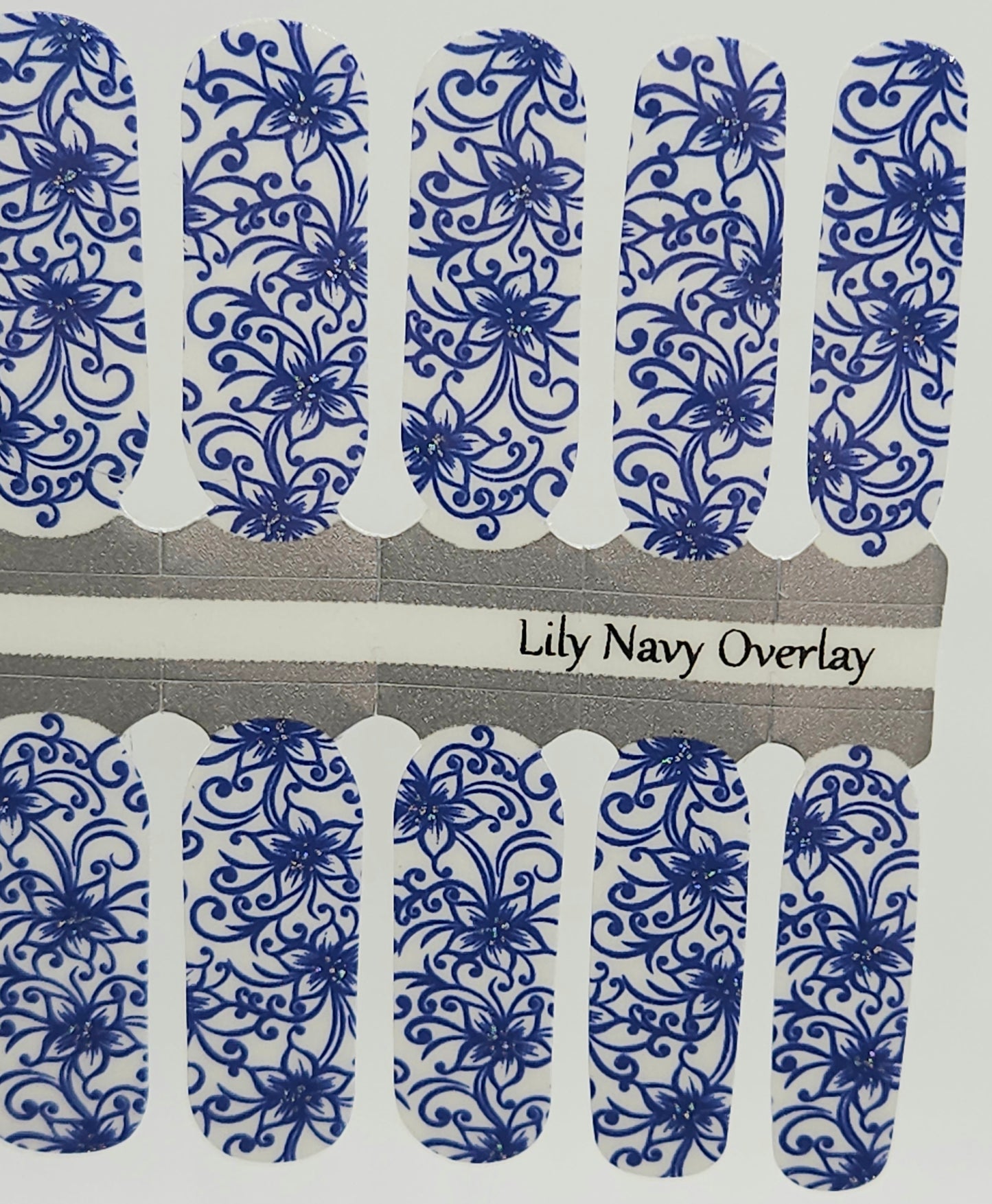 Lily Navy Overlay