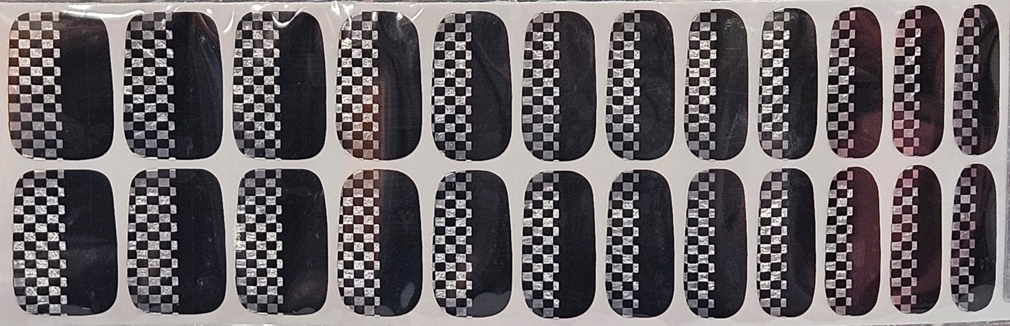 Checkered Metallic - FINAL SALE!