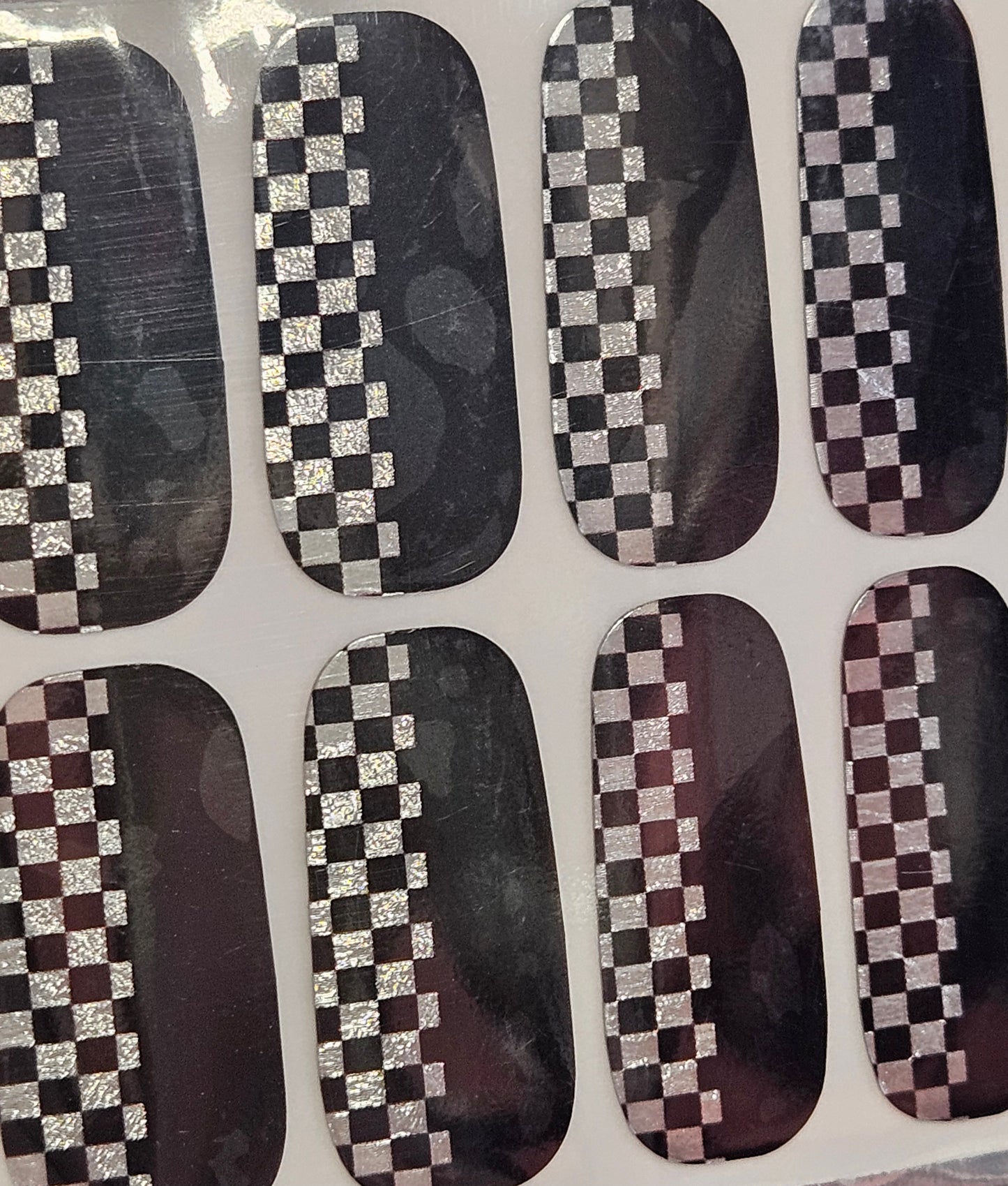 Checkered Metallic - FINAL SALE!