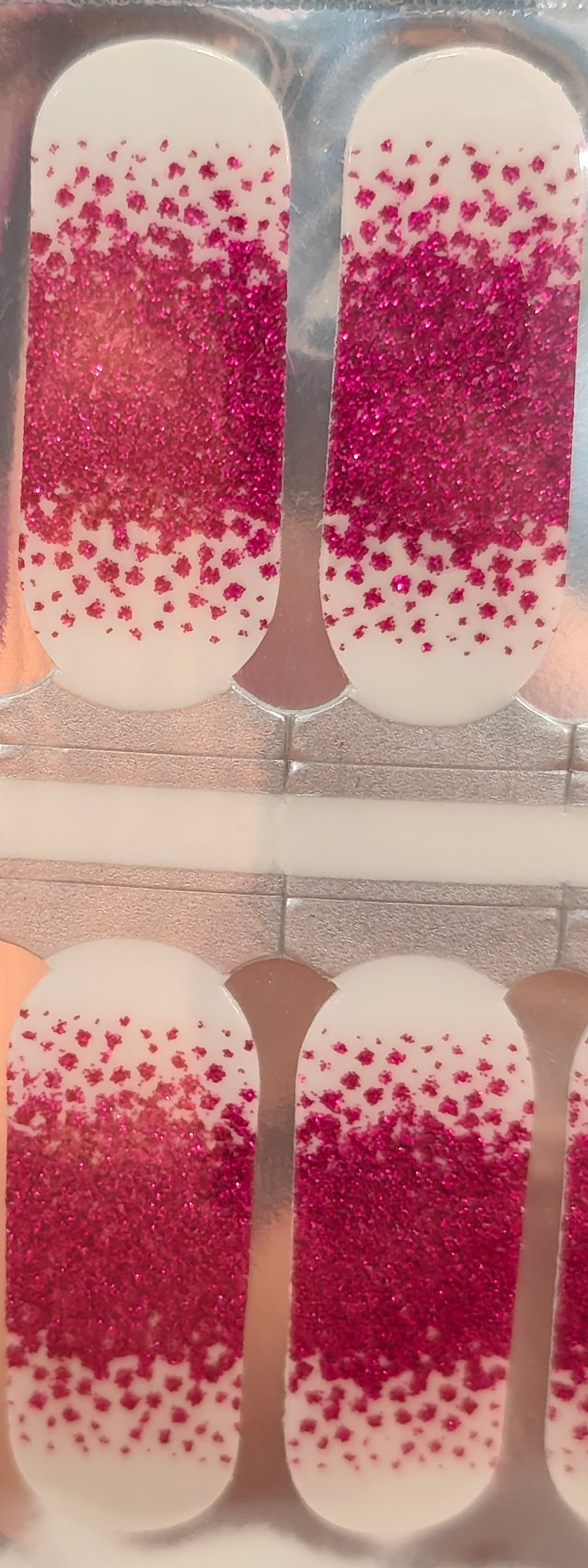 Pink Glitter Tips - Overlay