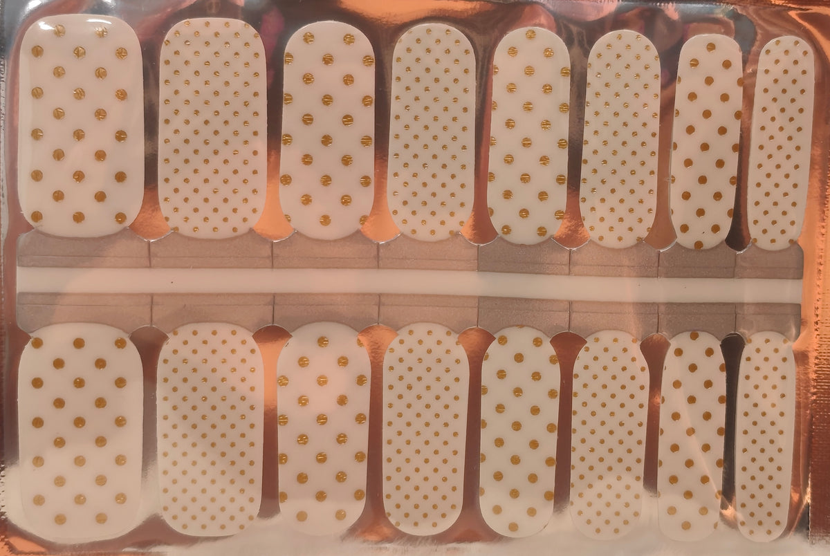 Golden Polka Dots - Overlay
