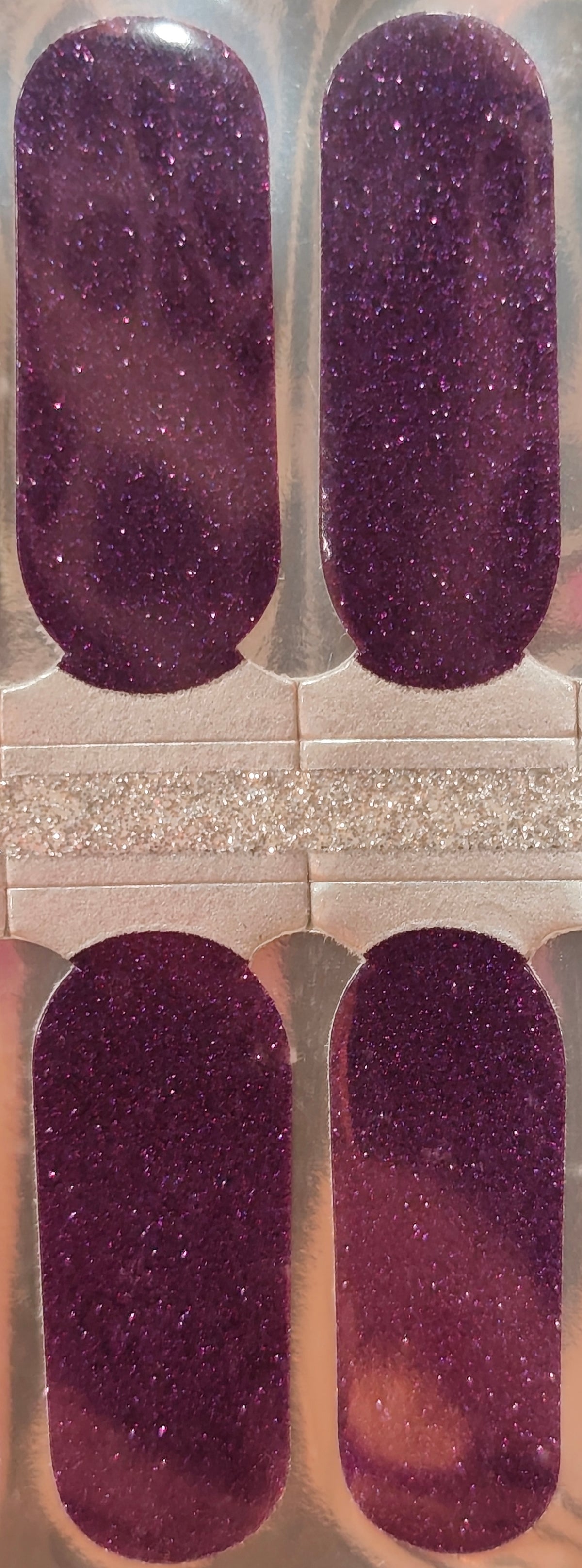 Dark Plum Glitter