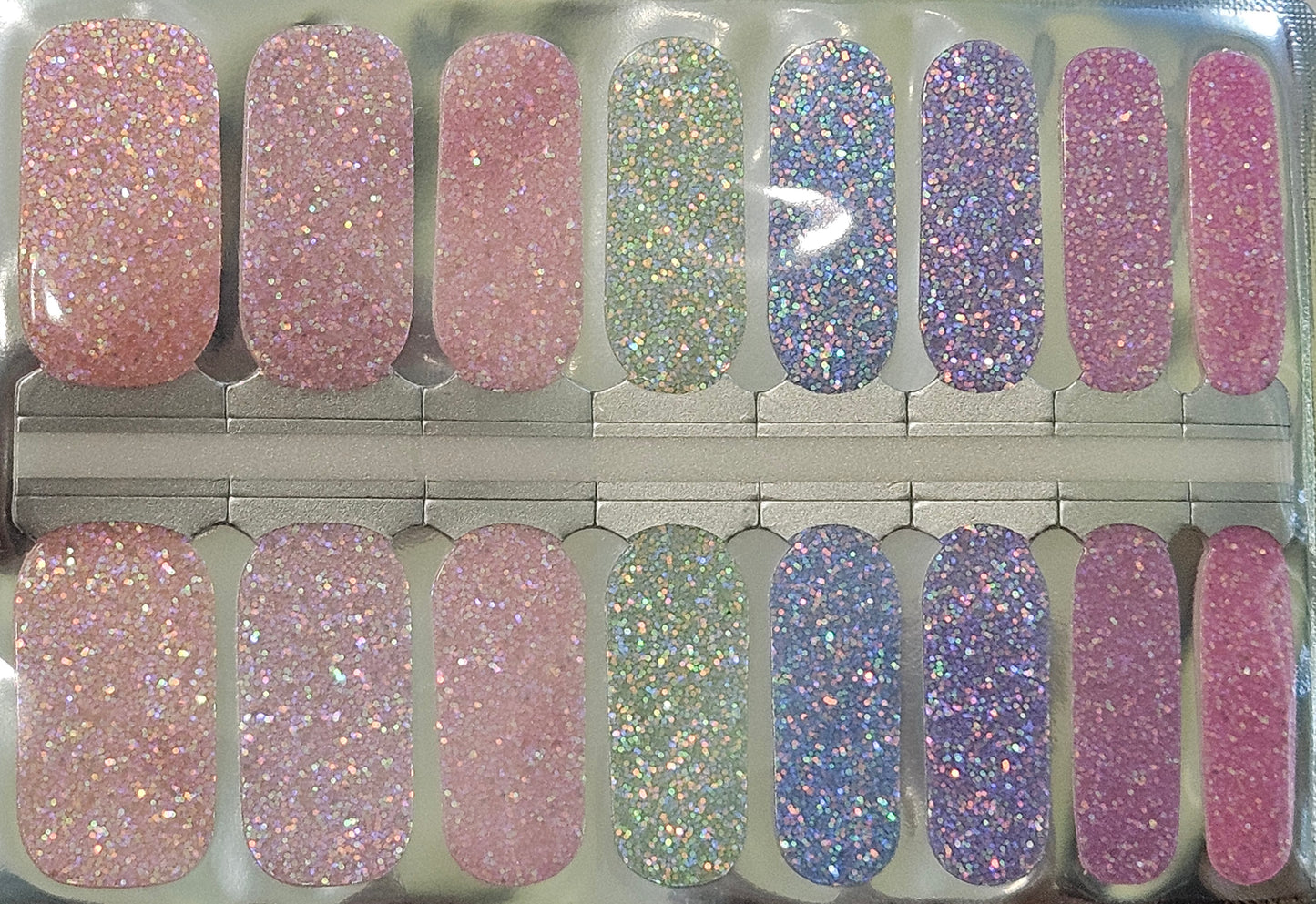 Pastel Rainbow Glitz