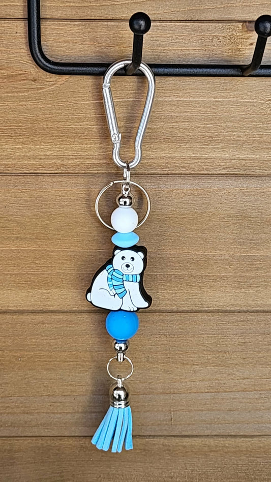Bling Clip Polar Bear